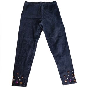 Vintage studded jeggings
